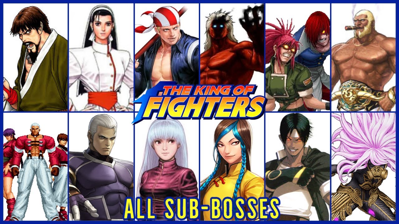 THE KING OF FIGHTERS ALL SUB-BOSSES