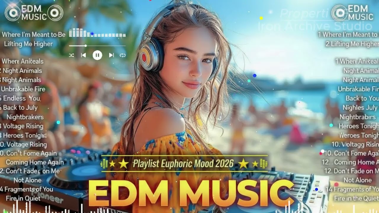 Melodic Progressive House 2026 Alesso Zedd Illenium Style Chill EDM Background Music for Study