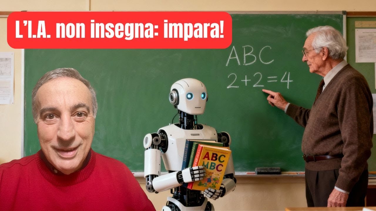 L'Intelligenza Artificiale non insegna: impara  #intelligenzaartificiale #ChatGPT #filosofia