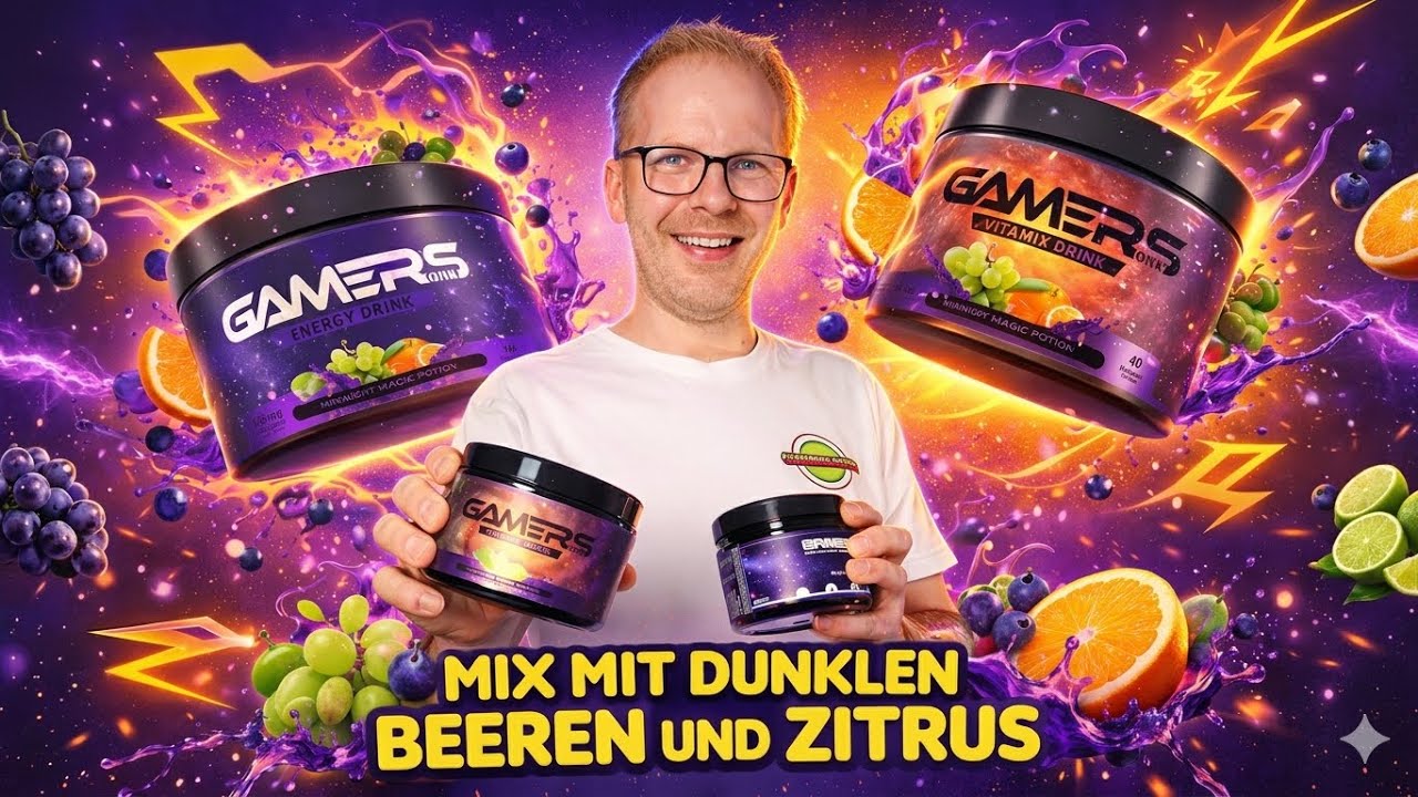 Midnight Magic Portion von GAMERS ONLY - Performance Drink und Vitamin Drink im Test 