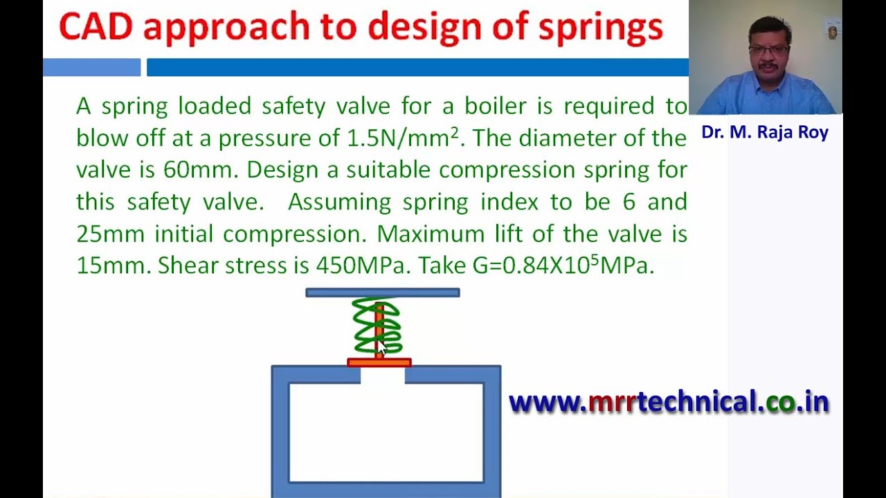 CAD Approach to Design of Coil Springs
