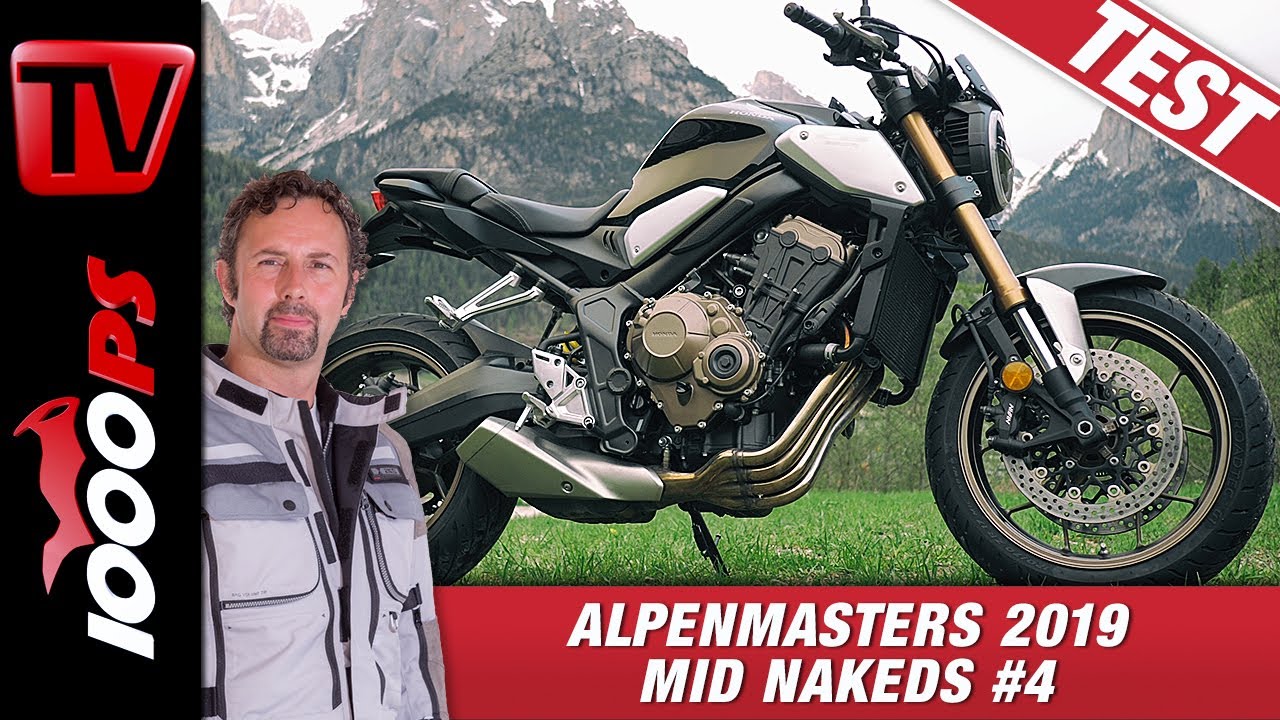 Honda CB650R im Alpenmasters Test - Vergleich - Naked Bike Mittelklasse 4/4