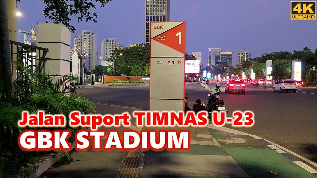 TIMNAS DAY❗Jalan ke Stadion GBK nonton Sepakbola PIALA AFF U-23 Mandiri Cup [AFF Cup 2025] Indonesia