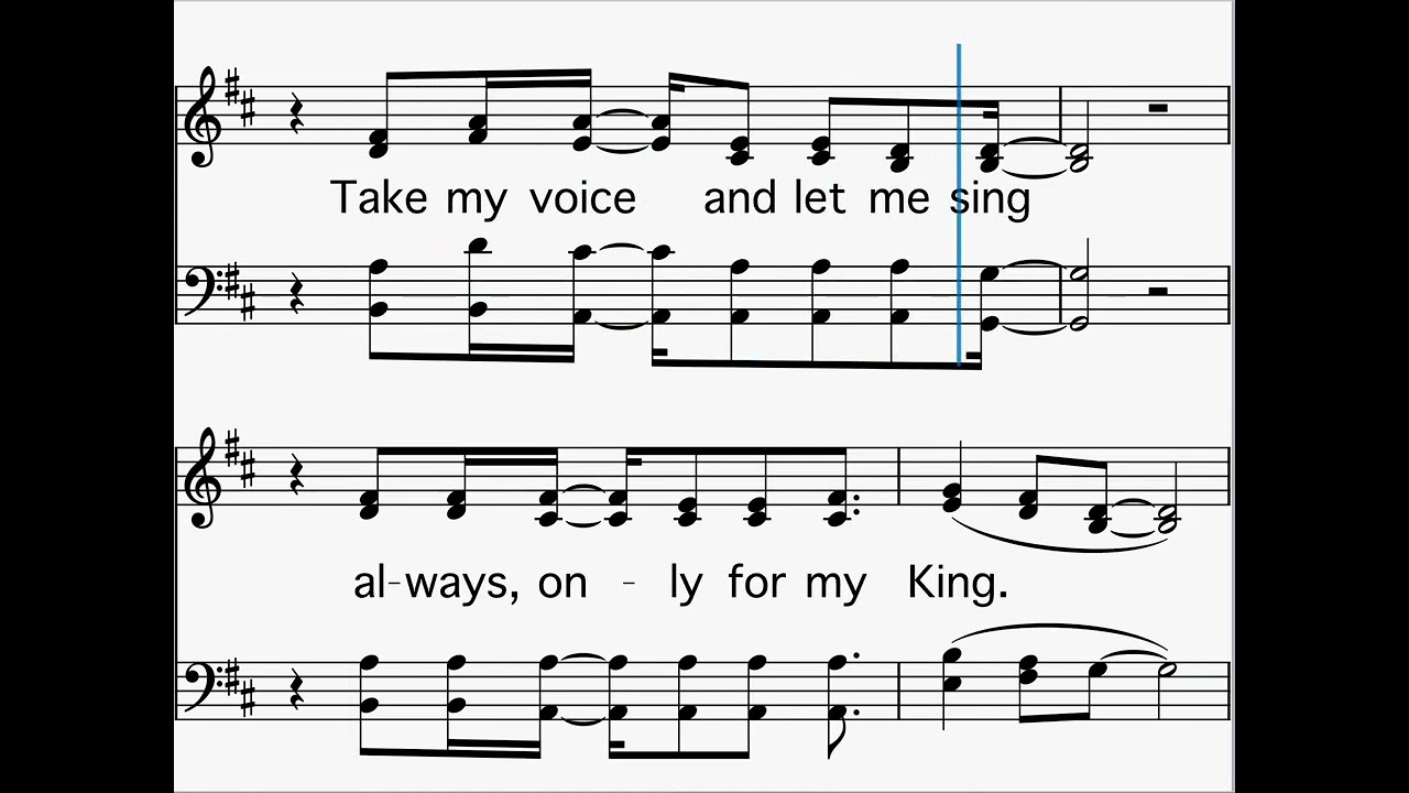 Take My Life (Garage Hymnal) - Voice Parts