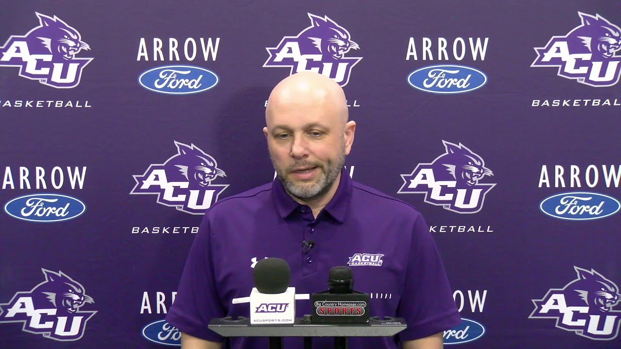 ACU Men's Basketball: Brette Tanner Press Conference | Feb. 23, 2026