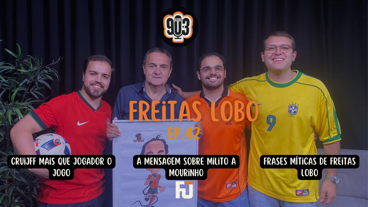 90+3 | EP42 | Freitas Lobo | “Picasso pintou apenas uma Guernica, Maradona fez aquele golo”