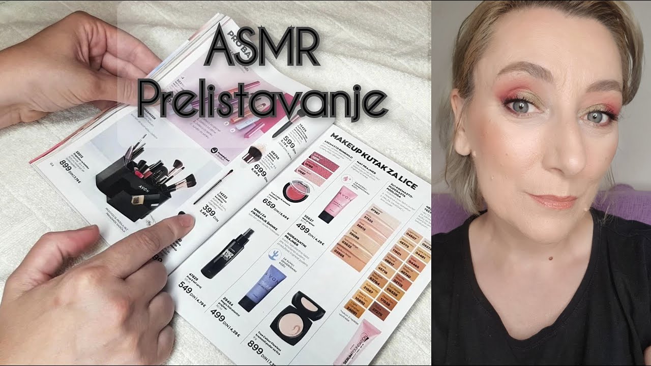 AVON KATALOG~PRELISTAVANJE/whispering,page turning/