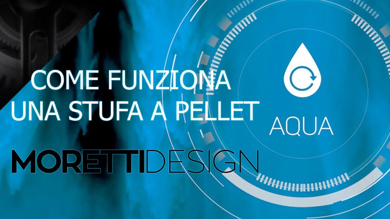 come funziona una stufa a pellet idro Moretti Design - tecnologia e innovazione