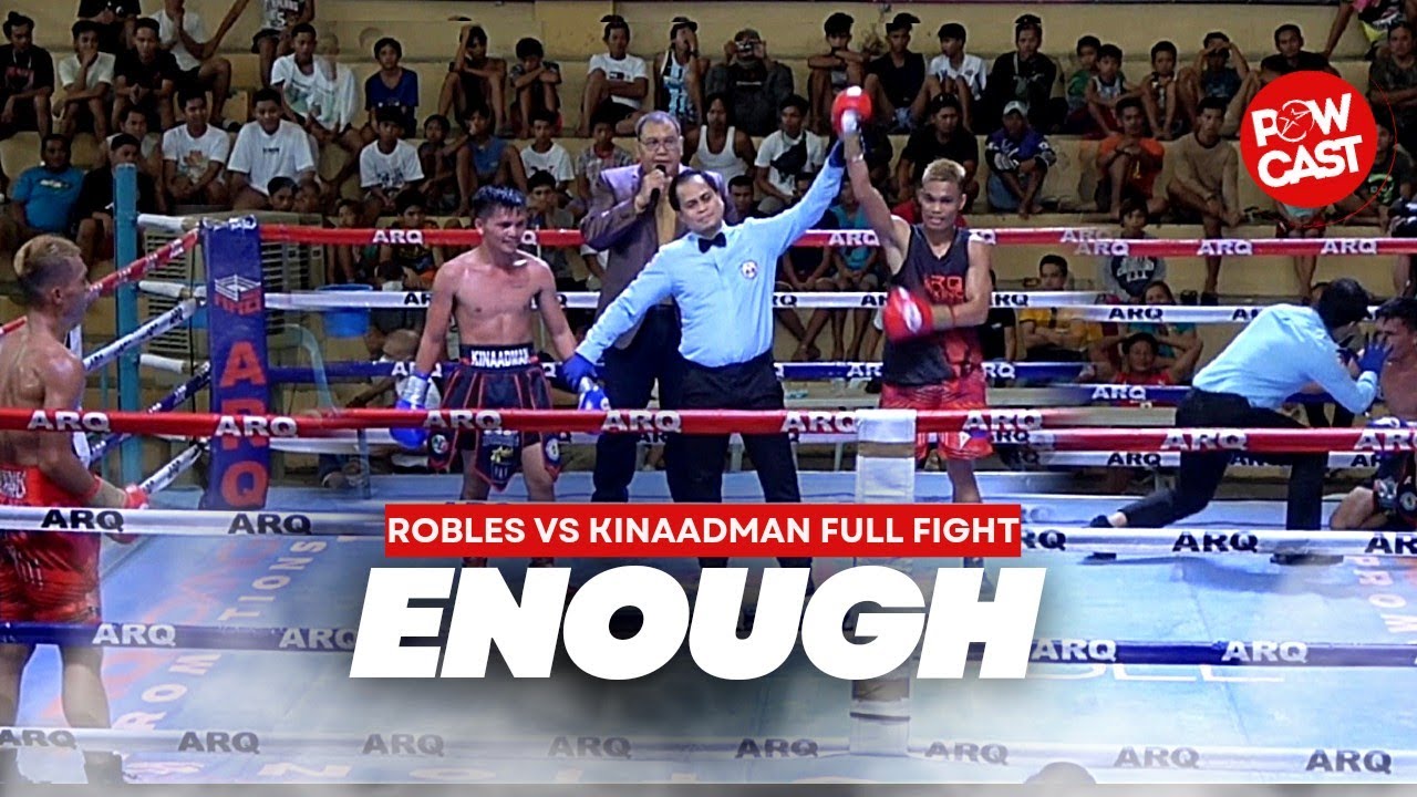 Hinde na Kinaya! Berland Robles vs Mike Kinaadman | Philippine Boxing Full Fight | Arq Sports