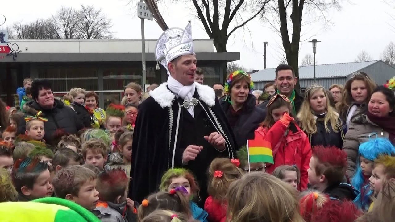 Geweldig ontvangst in Leunen van Groep 5