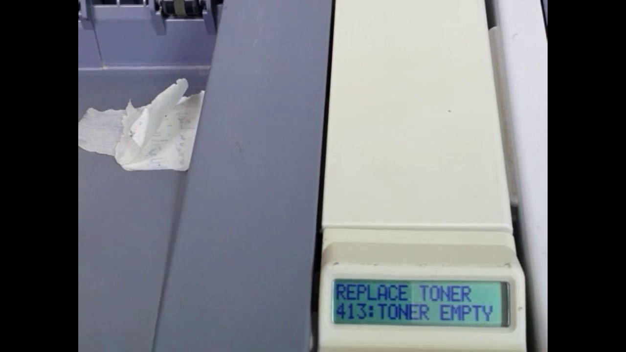 OKI B401d B411dn Drum Reset , Pickup Roller  قبل شراء الدرم جرب التصفير، صيانة شاملة