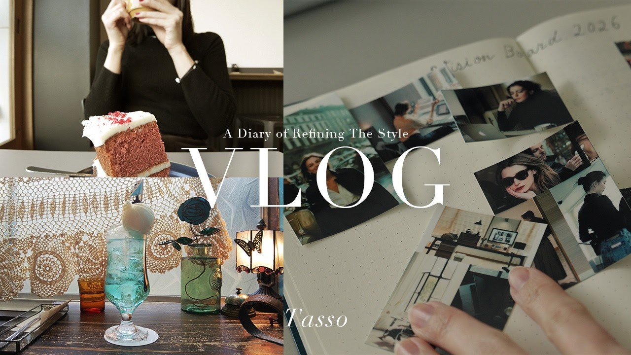 vlog｜Январский Рестарт｜2 Дня в Токио, Встречи с Близкими, Кафе & Vision Board