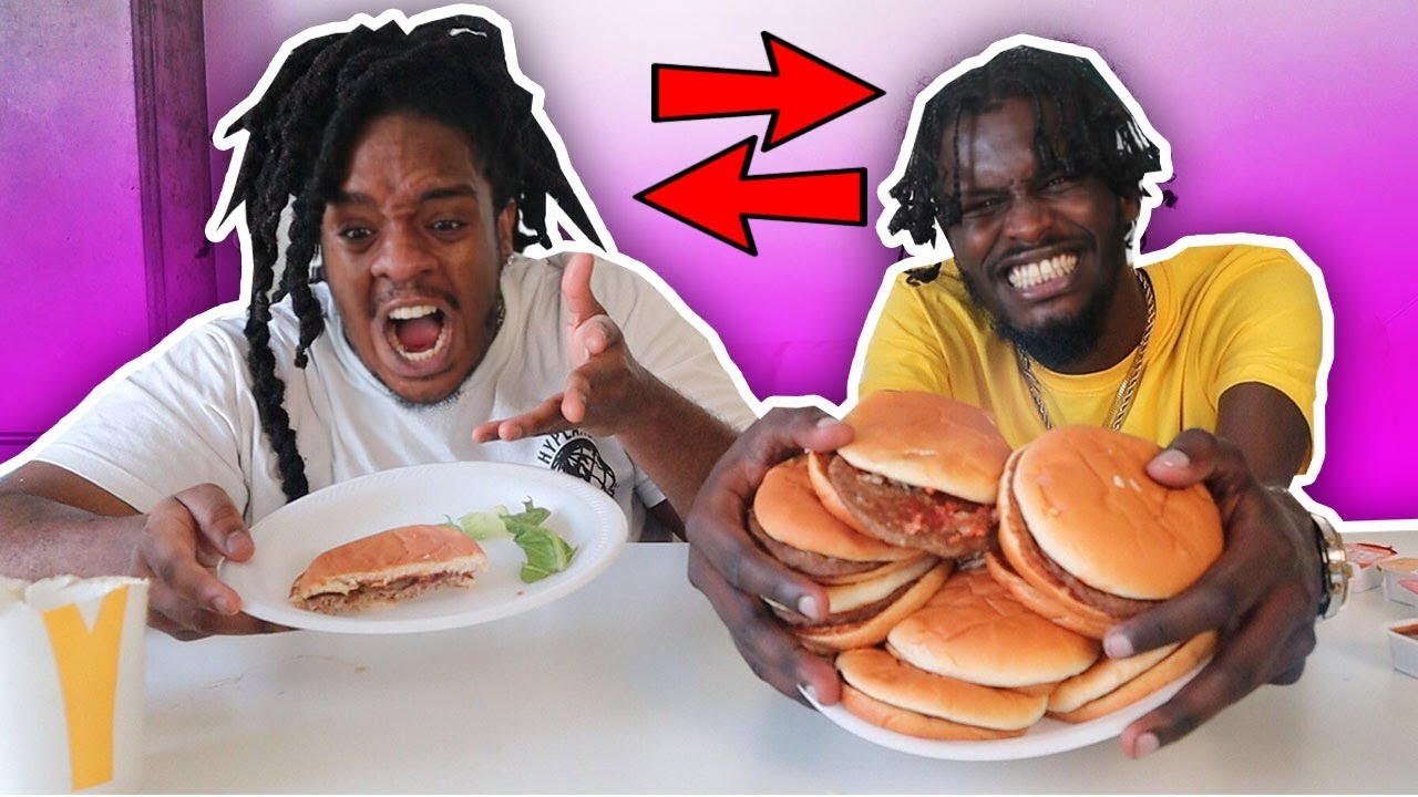 Switching DIETS With My SKINNY Best Friend for 24 HOURS! (bad idea)