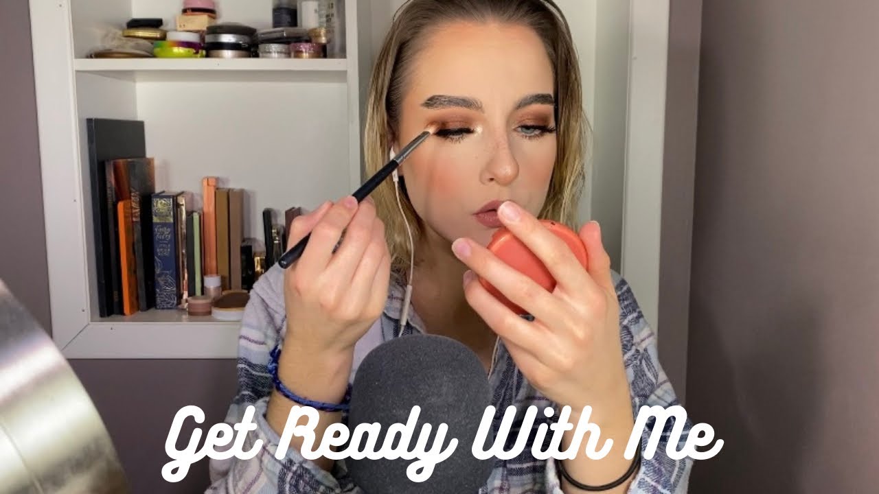 ASMR | get ready with me - soft and gentle whispering