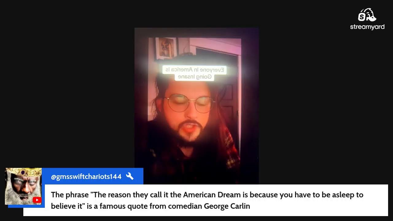 The American Dream Is A Nightmare..