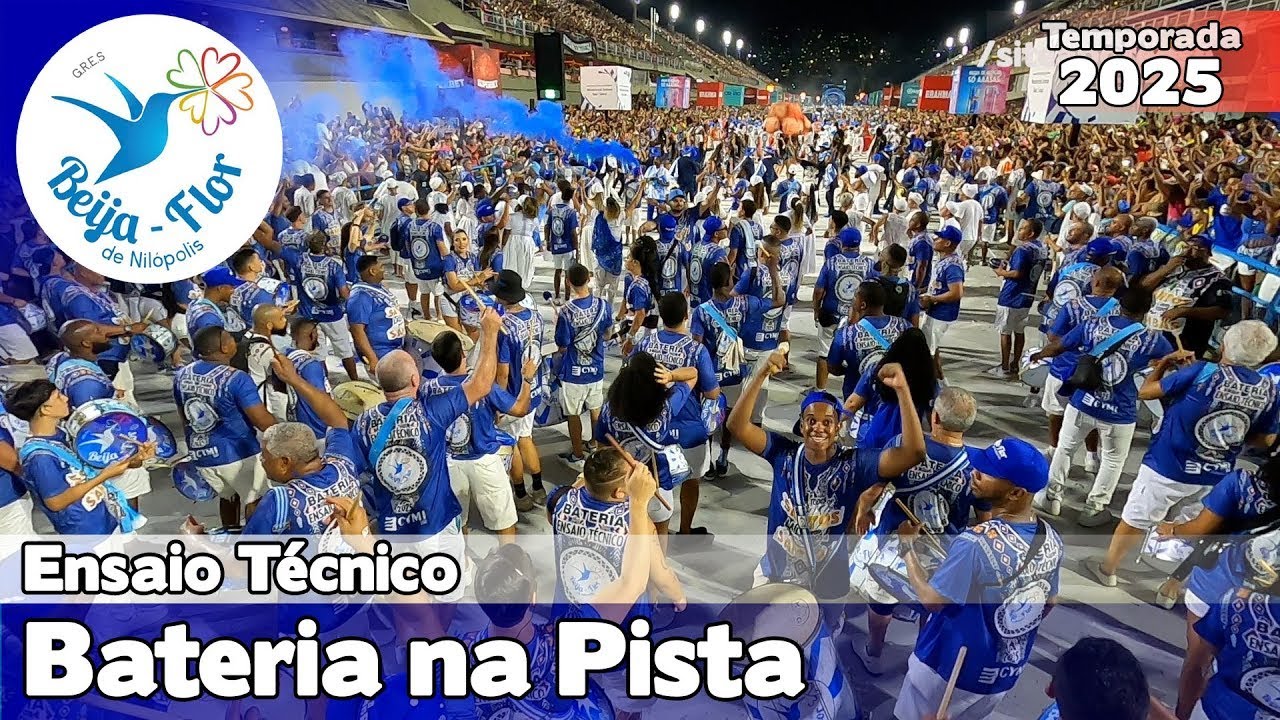 Beija-Flor 2025 | Pista - Ensaio Técnico |  Samba ao vivo #ET25