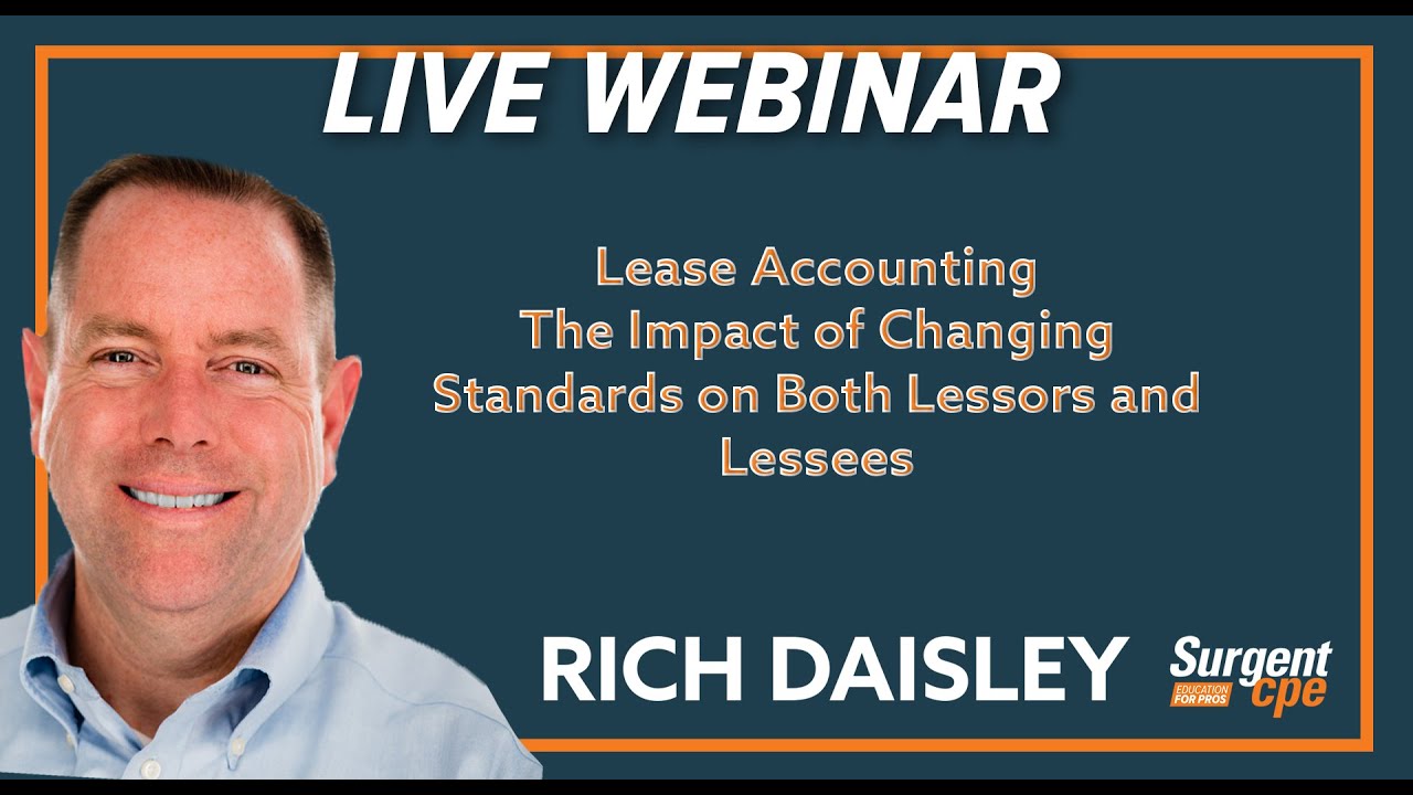 Lease Accounting: The Impact of Changing Standards on Both Lessors and Lessees (AALL)