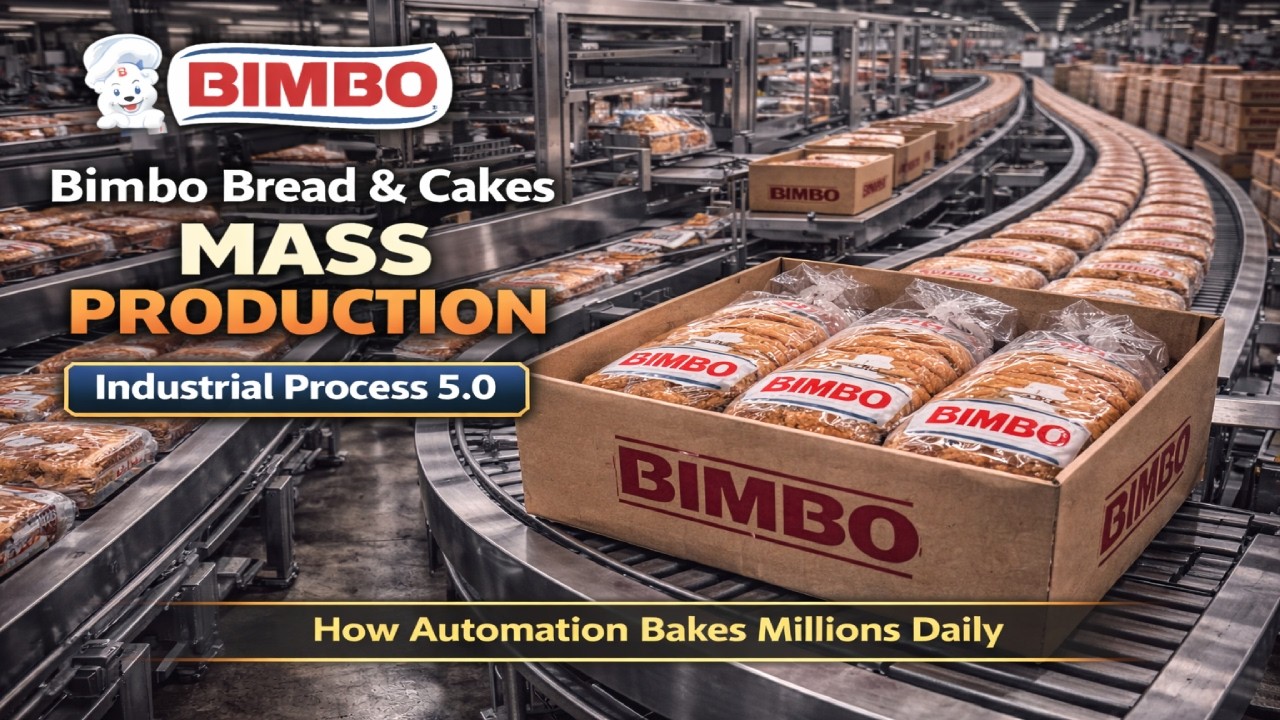 Industrial Bread Production at MASSIVE Scale | Full Factory Process