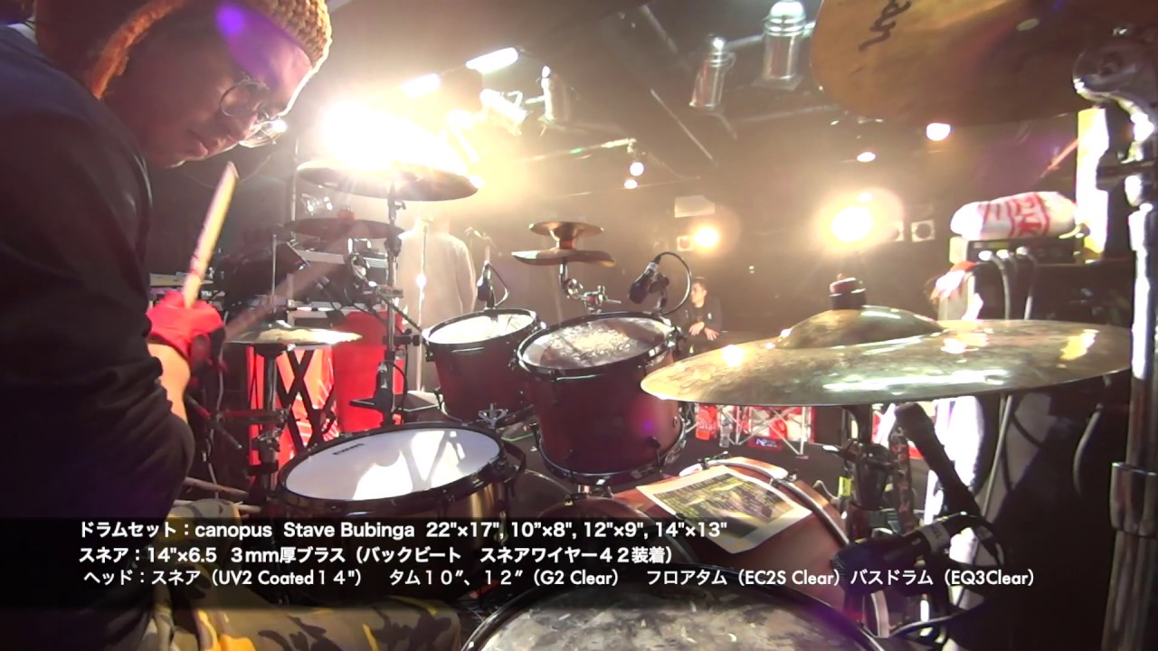 ミト充さん (オメでたい頭でなにより)によるEVANS UV2ヘッドサウンドチェック