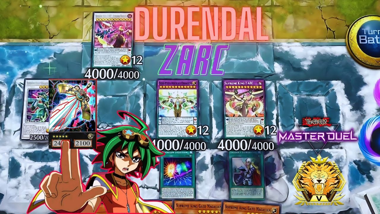 MASTER RANK SEASON 31! ZARC DURENDAL! Yu-Gi-Oh! Master Duel
