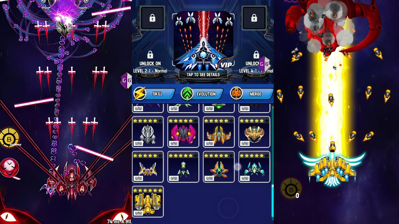 How to get free unlock All ship space shooter galaxy game guardian hack hack part3 script Download