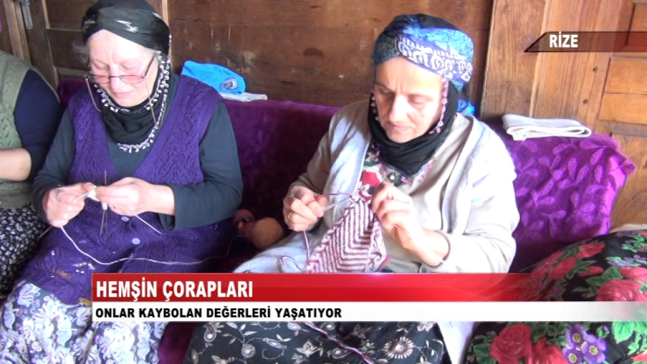 Rize Hemşin Çorapları