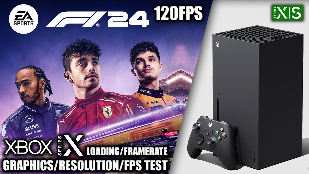 F1 24 - Xbox Series X Gameplay + FPS Test