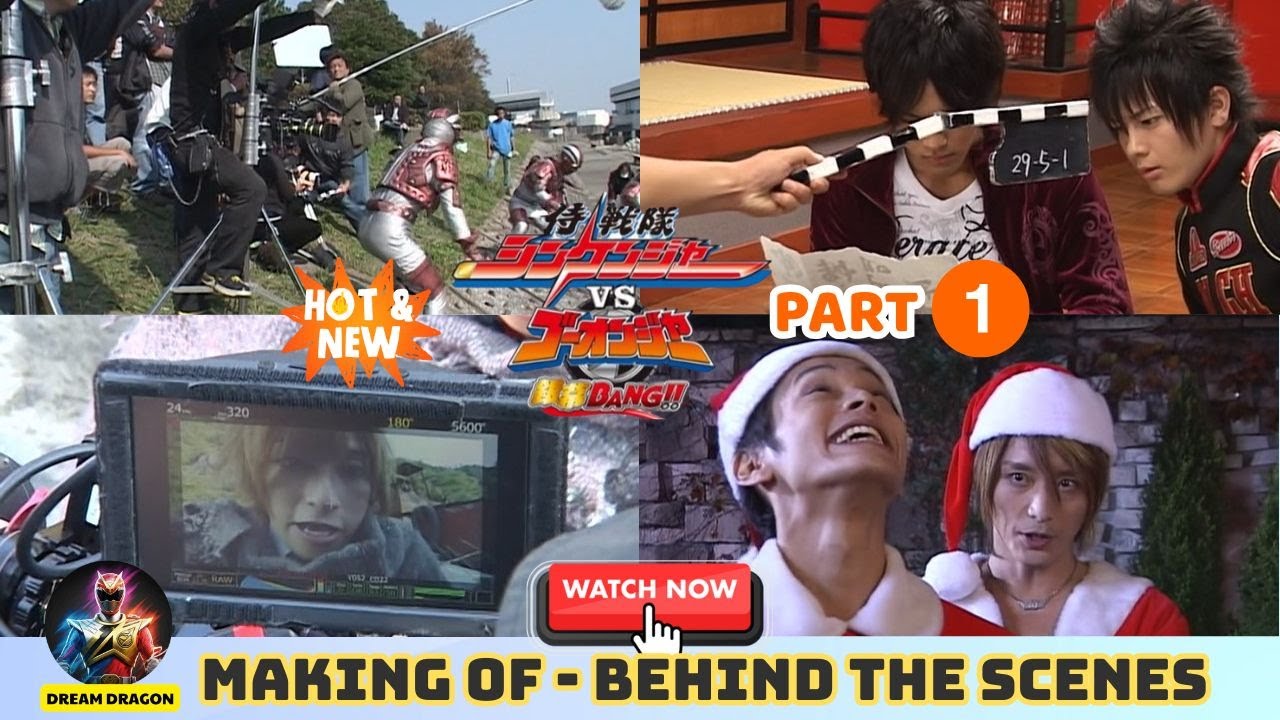 [Making of] Shinkenger vs Go-onger - Part 1
