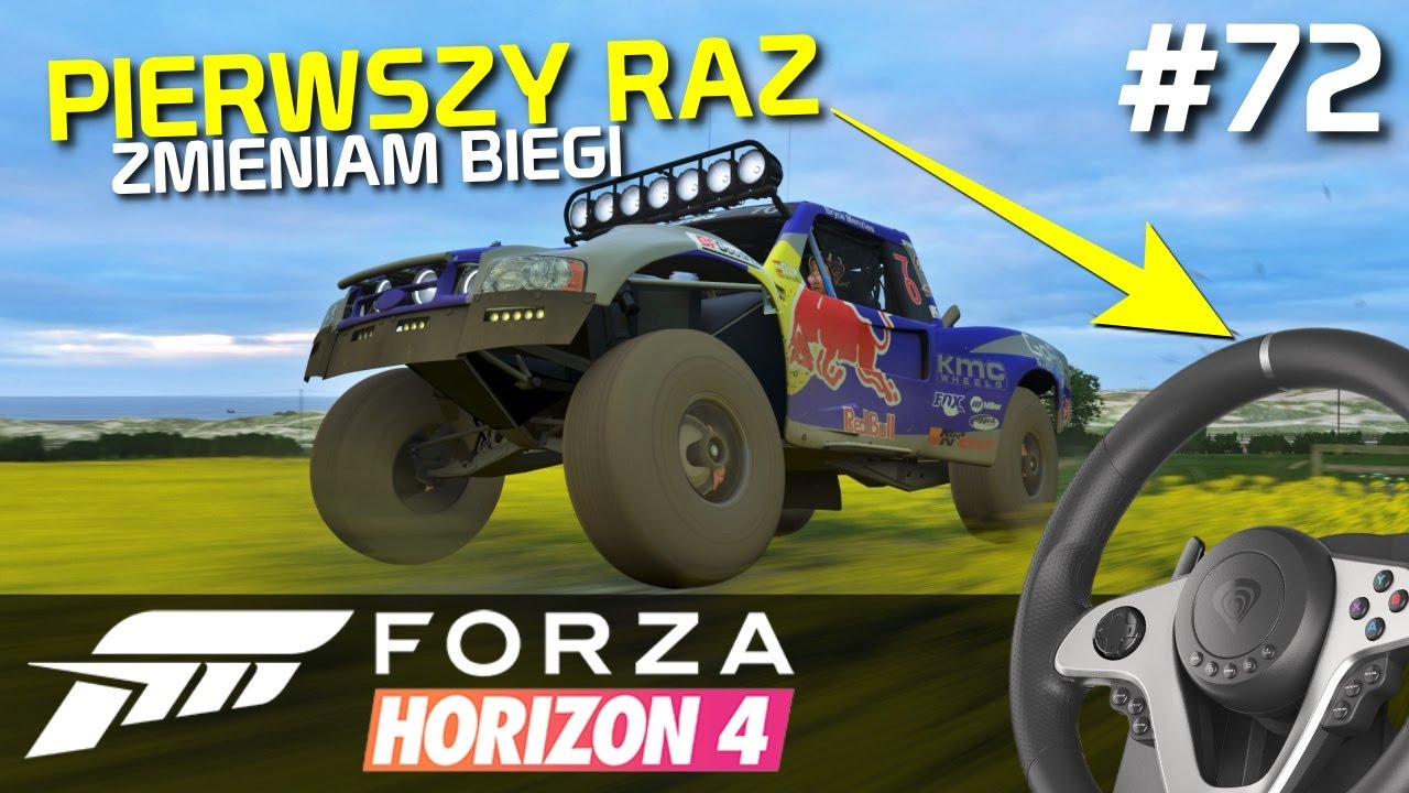 Forza Horizon 4 PC [#72] PIERWSZY raz sam zmieniam BIEGI! I to na KIEROWNICY! /z Bertbert