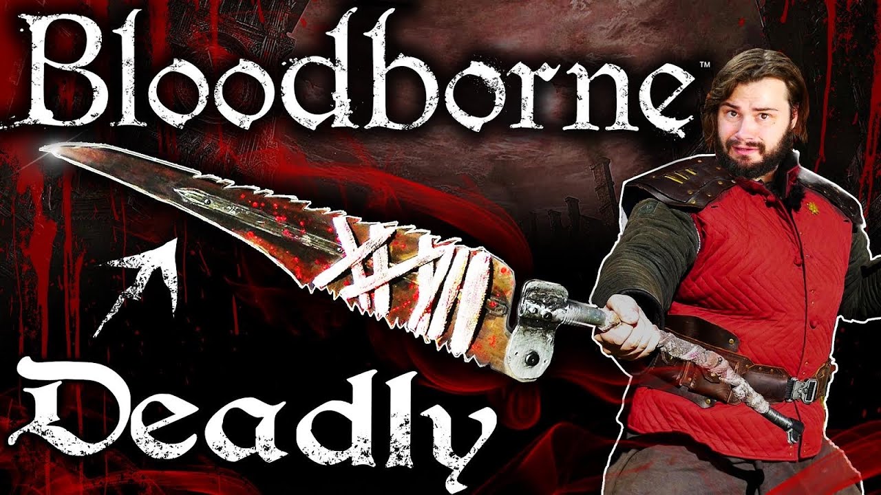 It WORKS?! Bloodborne Saw Spear TESTED!