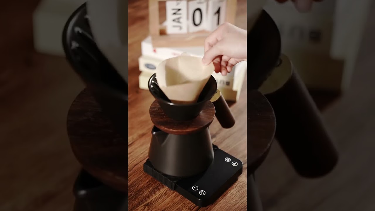 ☕ The art of slow brewing meets modern design! #V60Brewing #PourOverCoffee #SpecialtyCoffee