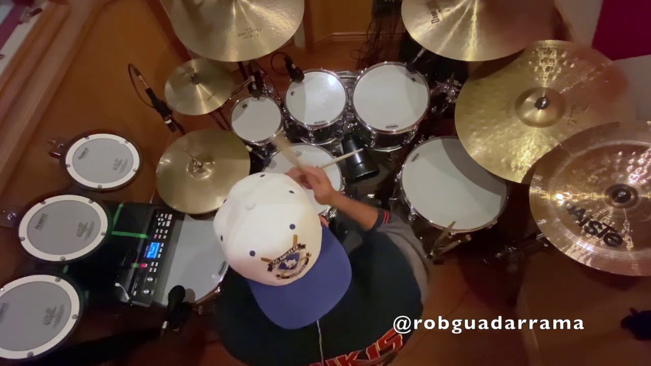 A Donde Vayas (Los Bukis) drum cover Roberto Guadarrama II