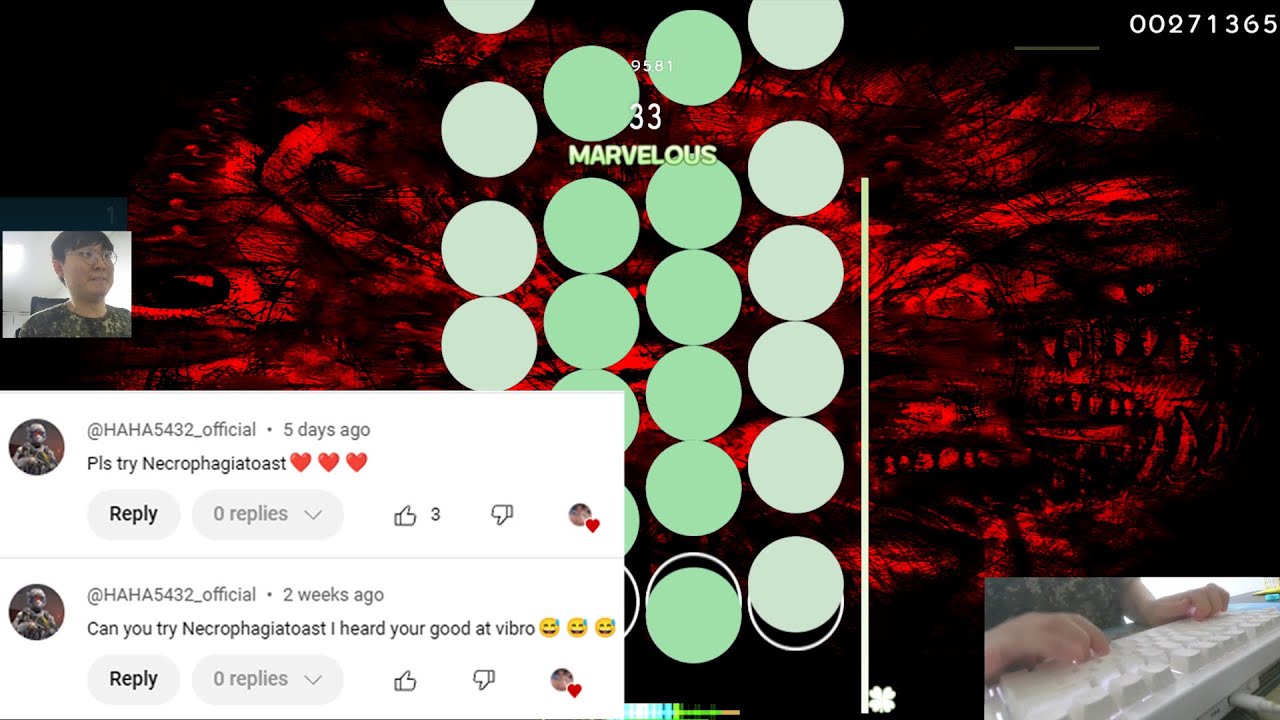 Necrophagiatoast [PSYCHOPATHIC] S | osu!mania