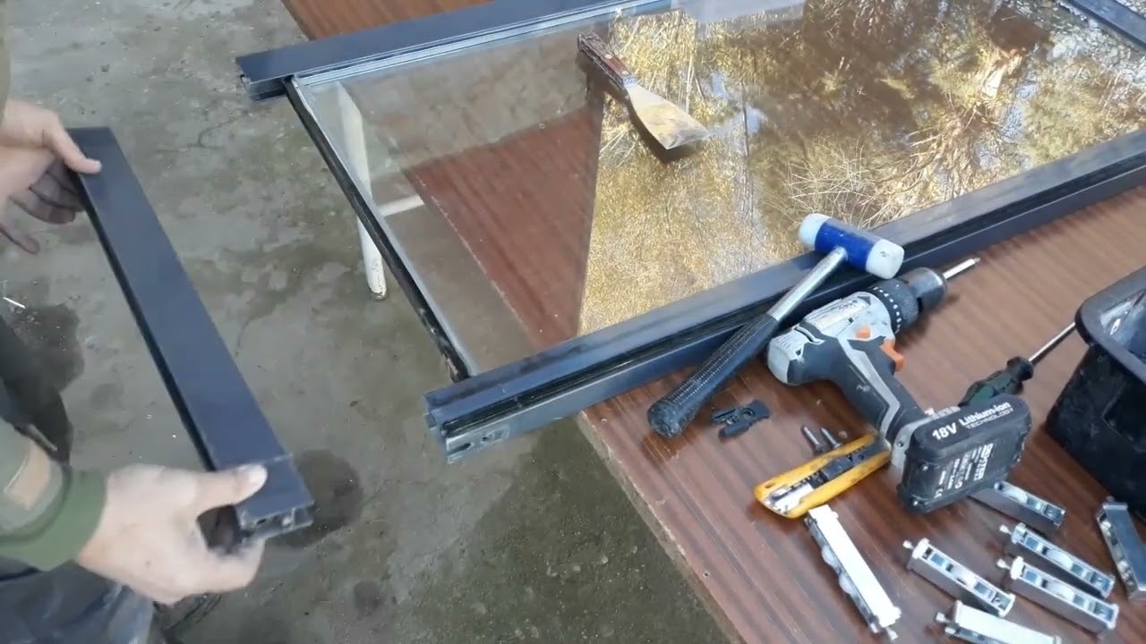 VENTANA CORREDERA, CAMBIO DE RUEDAS