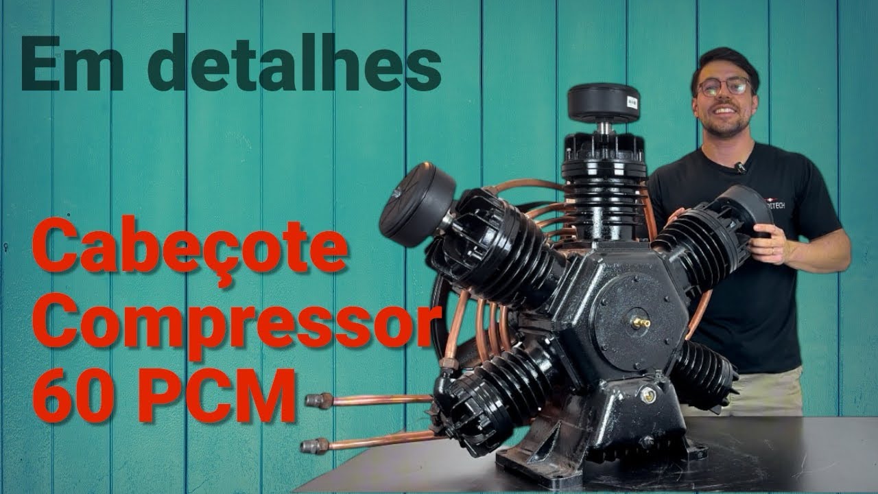 Unidade compressora JDT 60 AP - Detalhes e dicas / Cabecote compressor 60 PCM