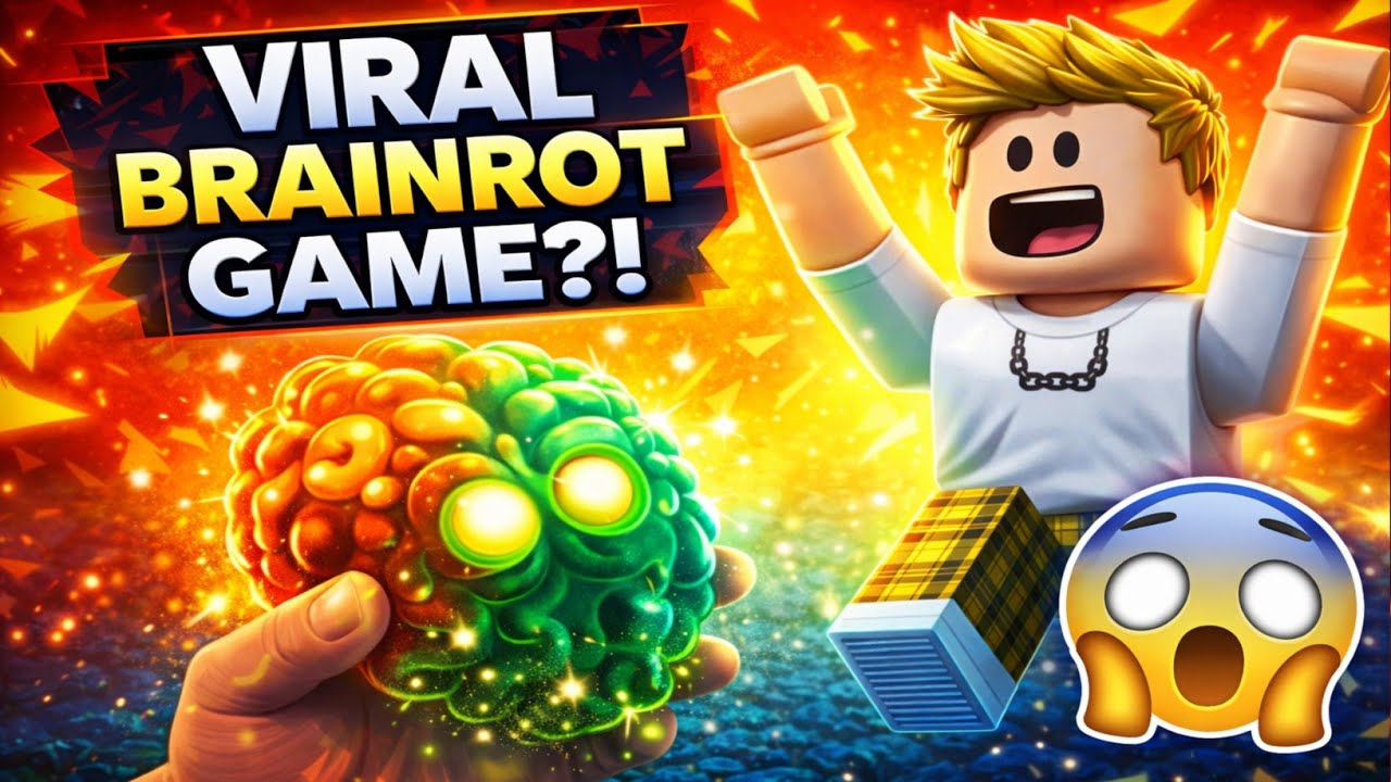 I Tried The Most Viral Roblox Brainrot Game 😂