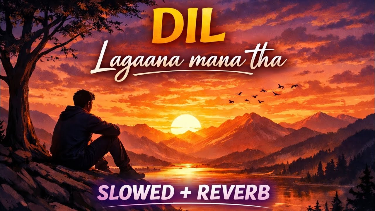 Dil Lagana Mana Tha (Slowed + Reverb) | Krish |THE MAZAKYA BOYS| Romantic Hindi Song 2026