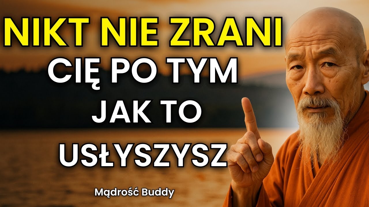 Jak Stać Się ODPORNYM na Każdą Obelgę, Krytykę i Sytuację | Buddyjska Mądrość Życiowa