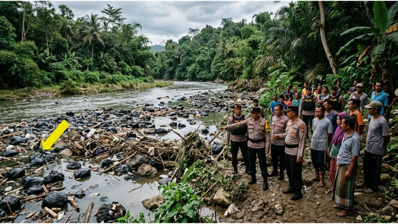 MAKASSAR HEBOH‼️ 40 Tas Berisi Tulang Manusia Ditemukan Mengapung di Sungai,  Kasus Lama Terungkap??