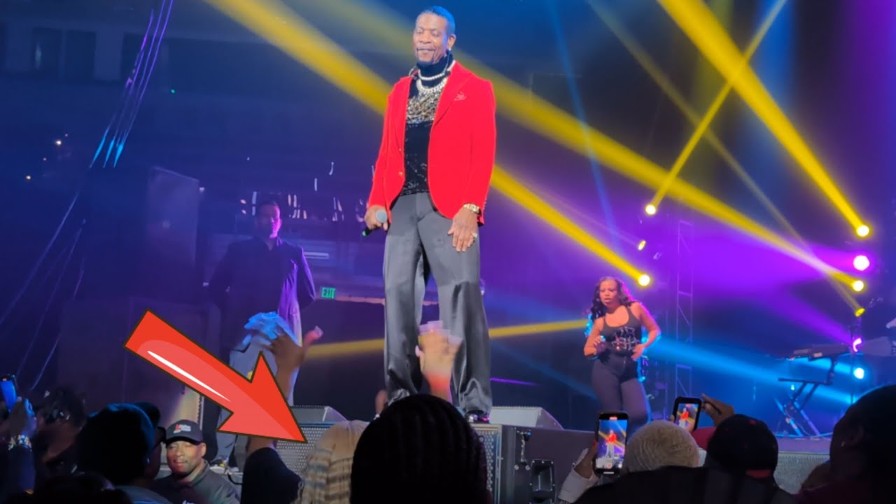KEITH SWEAT FAN GOES ABSOLUTELY INSANE AT CONCERT! HAD HER IN TEARS
