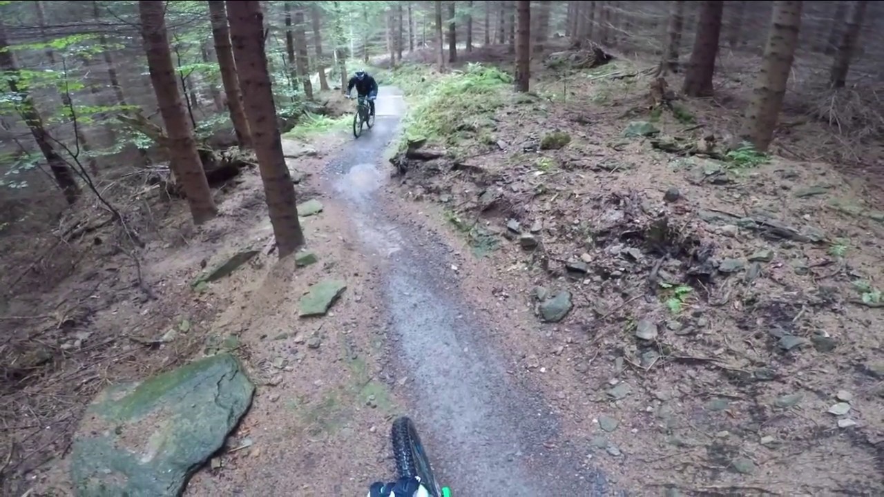 Świerad&oacute;w Zdr&oacute;j 2018, Singltrek pod Smrkem, Singiel Track Nove Mesto, MTB, objazd tras. CUBE LTD PRO