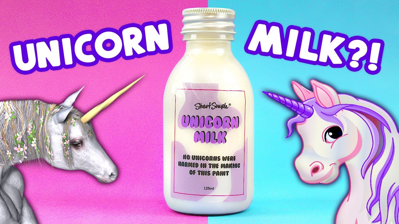Живопись самым перламутровым покрытием в мире: UNICORN MILK от Стюарта Семпла