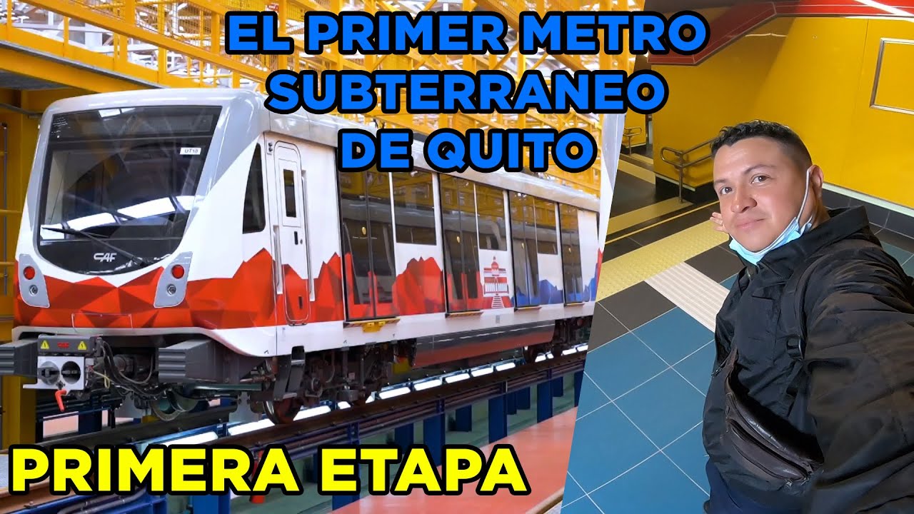 Se INAGUR&Oacute; el METRO DE QUITO 🚄  CONOCE SU PRIMERA ETAPA COMO FUNCIONA / Y Cuanto COSTARA ?