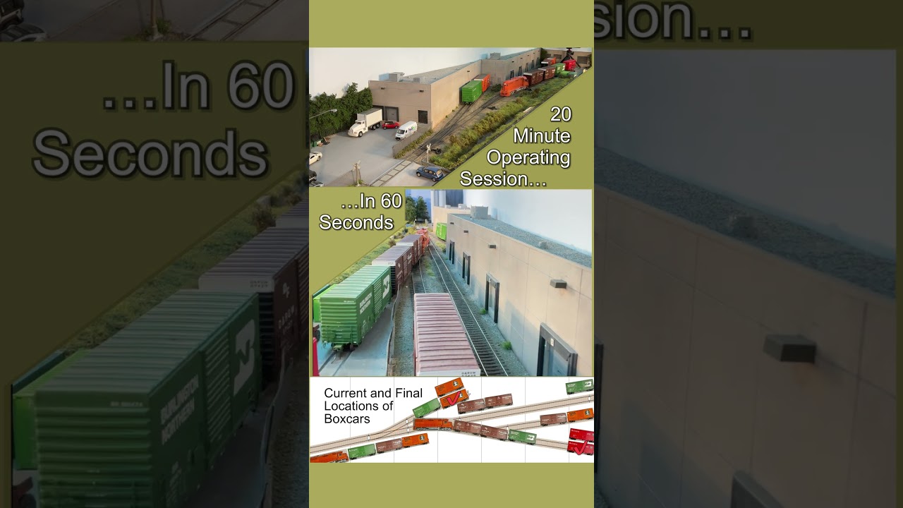 HO Scale Switching Layout Operating Session