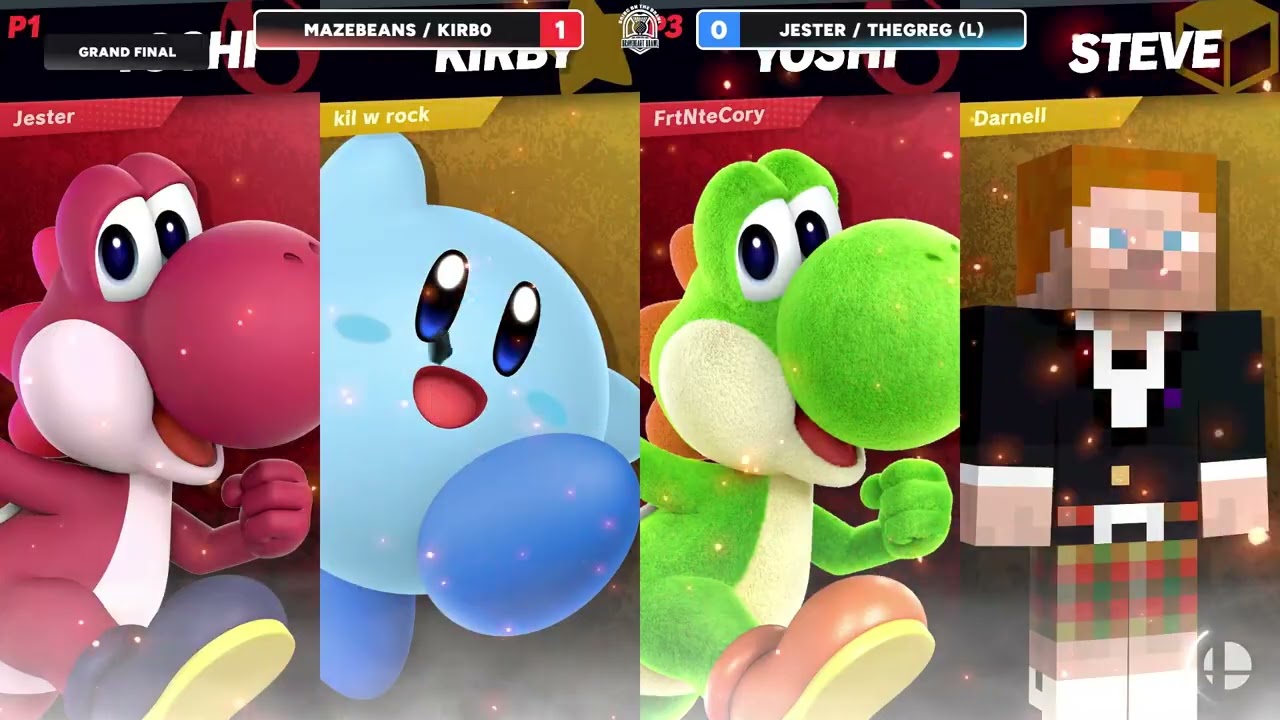 MazeBeans / Kirb0 vs Jester / TheGreg - Braveheart Brawl 2024 Doubles Grand Final