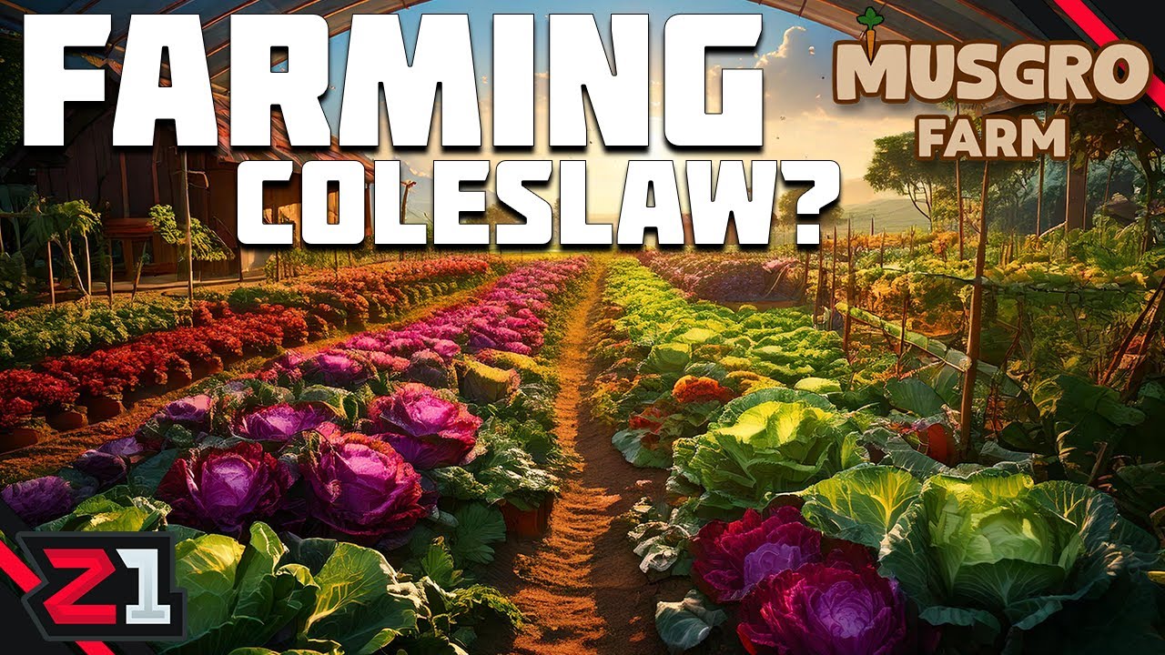 I Made MILLIONS Growing And Selling COLESLAW?! Musgro Farm FREE DEMO