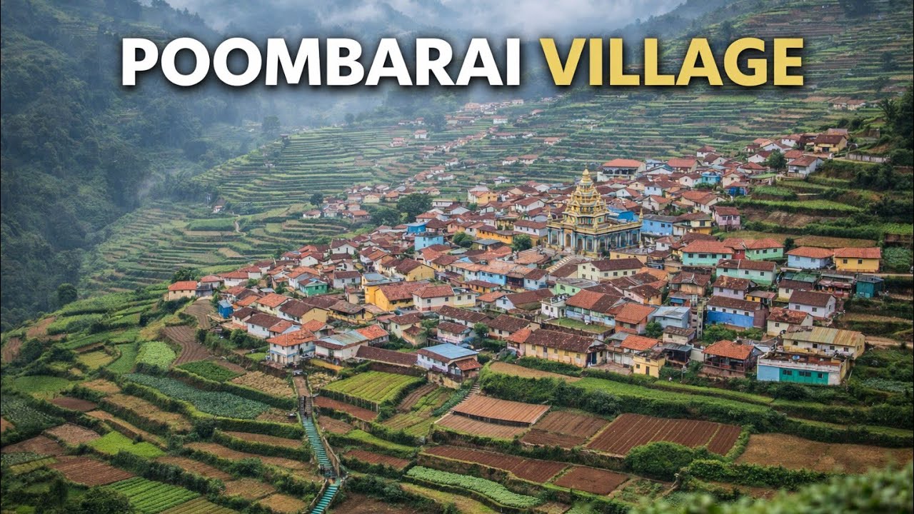 🌿 Poombarai Village – Hidden Gem of Kodaikanal 🏔️✨