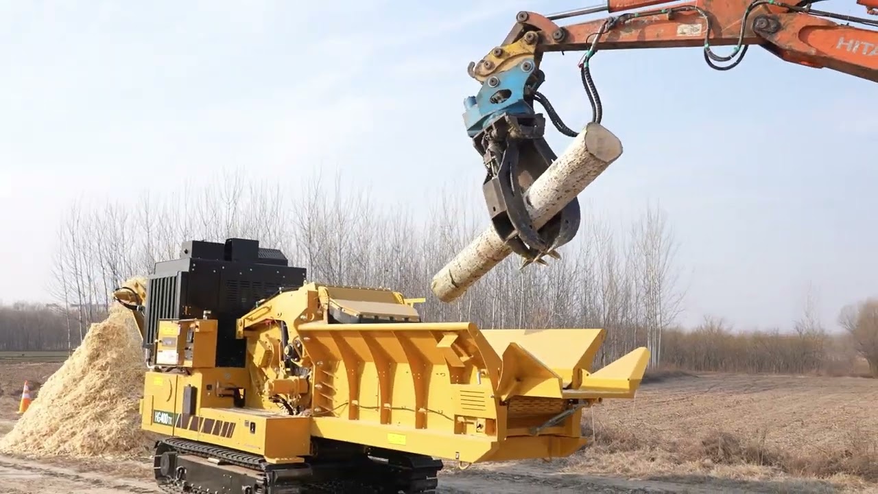 Meet the HG400TX Stage V T4F Horizontal Grinder