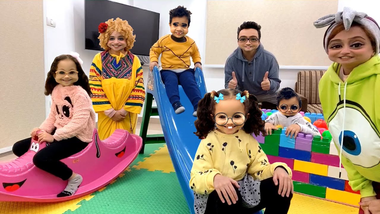 :D لما مراتك تفتح حضانة في البيت والعيال تبهدل الدنيا