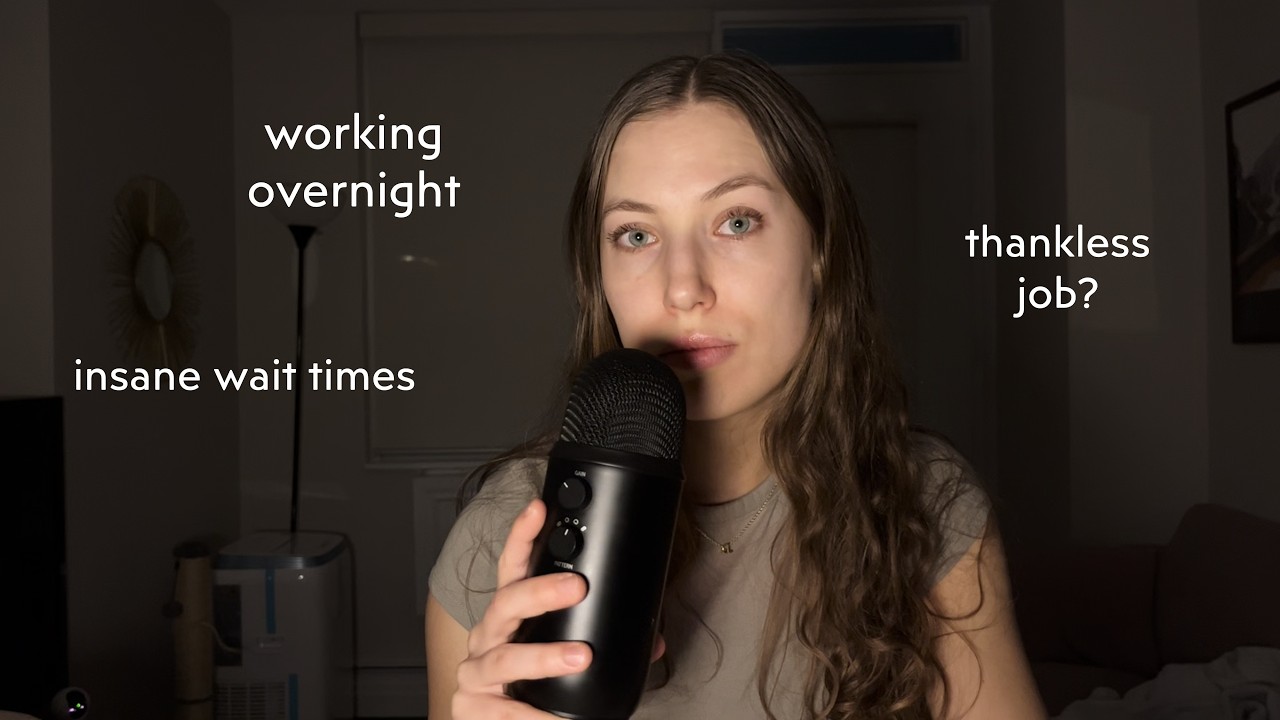my honest thoughts on emergency medicine – ASMR whisper ramble